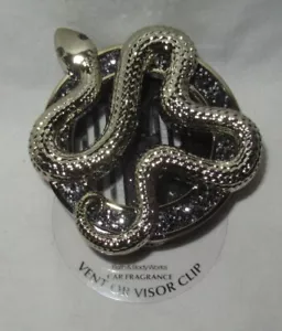 Bath & Body Works Scentport Car Fragrance Vent Visor Clip Halloween GOLD SNAKE - Picture 1 of 3