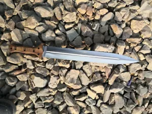 CUSTOM HANDMADE STEEL BLADE ROMAN GLADIUS SWORD,FULL TANG,DAGGER SWORD - Picture 1 of 6