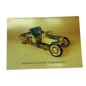 Mamod Toys Latón Roadster Edición Especial Juguete Anuncio Folleto 114 - Imagen 1 de 2