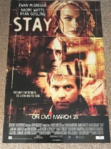 Stay Poster 27 X 40 B3 NEW - Picture 1 of 1