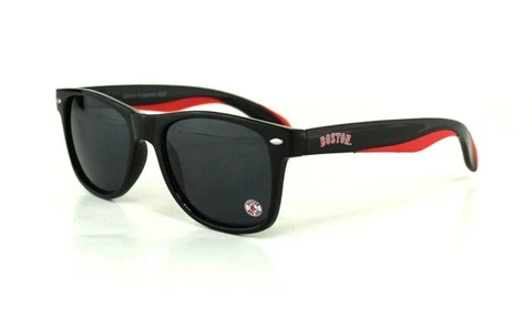 BOSTON RED SOX POLARIZED SUNGLASSES RETRO STYLE MLB UNISEX AND W/FREE POUCH/BAG Cover