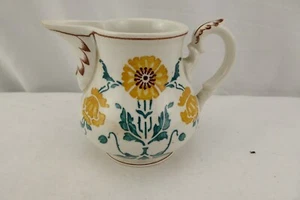 VIlleroy Boch Creamer Yellow Flowers Old Mark - Picture 1 of 5