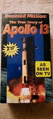 The True Story of Apollo 13--2 VHS Tapes Brand New Factory Sealed(1995) - Image 1 of 4