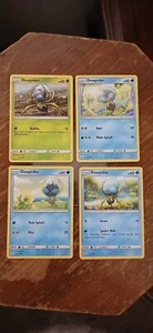 Lot 4 verschiedene Tauwpider Pokemon Karten siehe Bilder & Beschreibung - Bild 1 von 11
