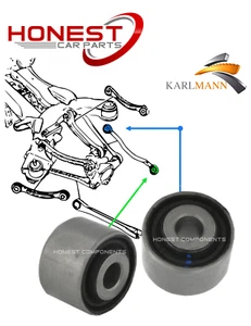 2x Schwingenbuchsen hinten unten für Chrysler 300/300C 2004-2010 (Karlmann) - Bild 1 von 3