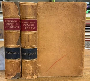 1885 Personal Memoirs of Ulysses Grant, Civil War 1st Edition Original Binding - Picture 1 of 22