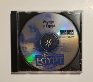 Discovering Egypt: Voyage in Egypt (Vintage PC/Macintosh CD-ROM) Disc only - Picture 1 of 1