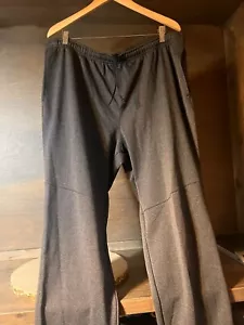 NB DRY New Balance Pants Mens Track Athletic Run SIZE 2XL GRAY PULLON ELASTIC WA - Picture 1 of 7