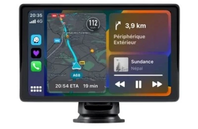Écran Carplay 7" sans fil avec écran tactile / Apple CarPlay & Android Auto - Photo 1/3