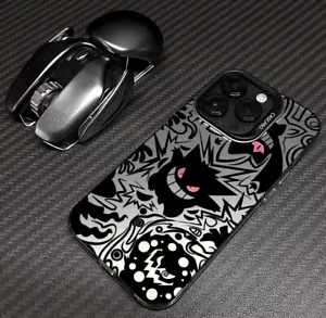 Metallic Gengar Pokémon iPhone 15 Pro/Pro Max Case - Picture 1 of 3