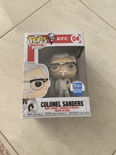 KFC Colonel Sanders #04 (Funko Shop) EXCL Funko Pop Vinyl Figure RARE! +Protec