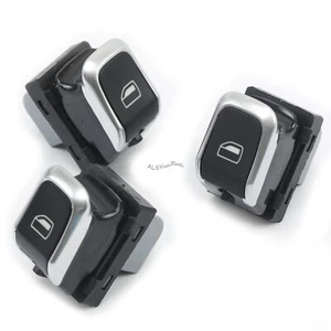8K0959855 3PCS Window Lifter Switchs Set Fit For Audi A4 S4 A5 S5 Q5 R8 RS4 RS5 - Foto 1 di 9