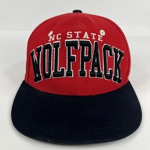 North Carolina State Wolfpack Hat Cap SnapBack NCCA Basketball Zephyr Mens - Picture 1 of 13