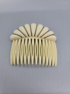Vintage French 80s Hair Comb Cream Alexandre De Paris Hair Comb Made In France