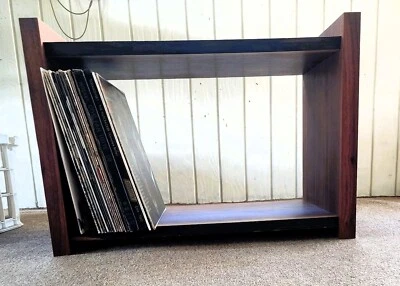 Custom Handmade Solid Black Walnut Stand - Image 1 of 3