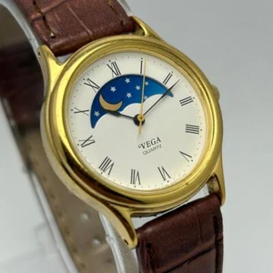 Citizen Vega 2198-A05777 Moon Phase Vintage Men’s Watch AAS218SHA7 - Picture 1 of 10