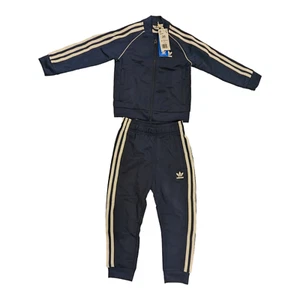 Adidas Kid's SST Tracksuit Originals - US Size 2XS, Indigo - HK2964 - Picture 1 of 5