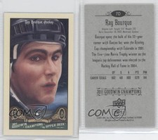 2011 Upper Deck Goodwin Champions Mini Ray Bourque #70 HOF