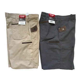 NWT Wrangler Riggs Workwear Men's High Rise Relaxed Fit Comfort Work Shorts - Picture 1 of 25