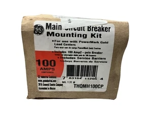 GE THQMH100CP  100 AMP 120/240v MASTER MAIN BREAKER KIT NOB - Picture 1 of 4