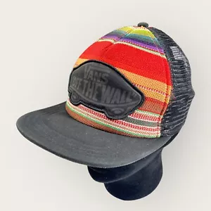 Vans off the wall Hat Ball cap snap back mulit color 2013 Skateboard swag - Picture 1 of 7