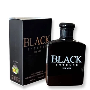 BLACK INTENSE Cologne for Men-Eau de Parfum by united scents - 3.4 Fl Oz - - Picture 1 of 3