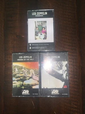 Led Zeppelin I Presence House Of The Holy Cassette Tape VG+/VG+ - Image 1 of 4