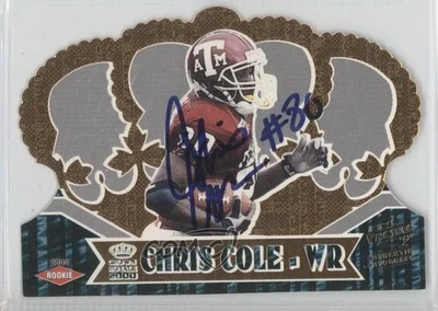 2000 Pacific Crown Royale Rookie Rookie Auto Chris Cole #115 Auto RC - Image 1 of 2