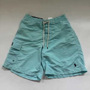 Polo Ralph Lauren Badeshorts Herren Small Boardshorts gefüttert Preppy Beachy - Bild 1 von 9