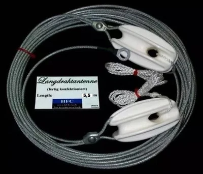 HFC 5,5 m Langdrahtantenne LDA-5,5 S / 0,5 - 30 MHz