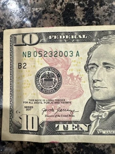 Birthday Anniversary Bill Note $10 May 23 2003 Circulated Gift NB 05232003 - Picture 1 of 4