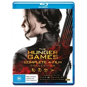 The Hunger Games: Complete 4-Film Collection Blu-ray | 8 Disc Set | Region B - Picture 1 of 1