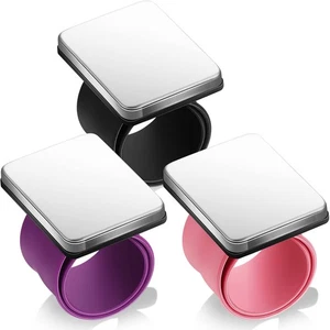 3 Pcs Magnetic Pin Holder Magnetic Wristband for Hair Stylist Wrist Sewing Pi... - Picture 1 of 5