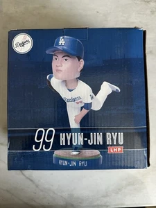 2014 HYUN-JIN RYU BOBBLEHEAD LOS ANGELES DODGERS NEW IN BOX - Picture 1 of 5