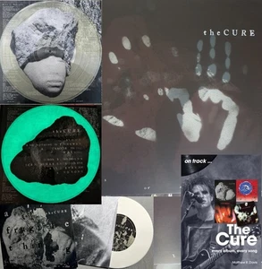The Cure NUMBERED LP Songs Of A Lost World GLOW PICTURE DISC +  7" single + book - Picture 1 of 18