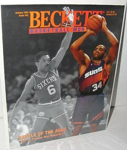 NBA Beckett Edición Enero 1994 #42 Charles Barkley Julius Erving Dr J Baloncesto - Imagen 1 de 1