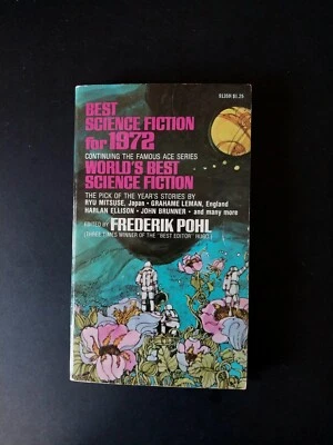 Best Science Fiction For 1972 - First Ace Printing 1972 - Ellison Brunner - Image 1 of 4