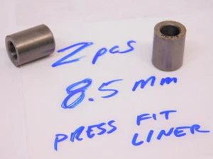USATO 2 PEZZI. BOCCOLE PER TRAPANO PRESS FIT LINER 8,5 MM - Foto 1 di 1
