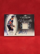2022-2023 Leaf In The Game Used Hockey Paul Coffey /12 Auto Relic