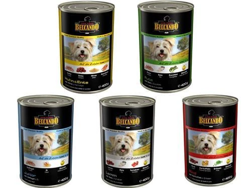 Belcando Feuchtnahrung für Hunde 12 x 400 g Dose - Bild 1 von 1