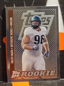 2006 TOPPS DPP ROOKIE ** HALOTI NGATA ** #150 " BRONZE CHROME " OREGON /499 - Picture 1 of 2