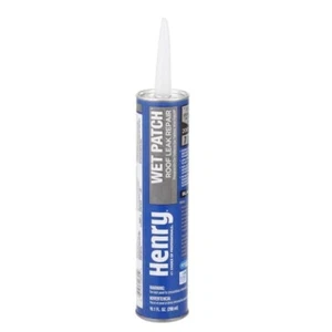 10.1 oz. 208 Wet Patch Black Roof Leak Sealant Caulk - Picture 1 of 2