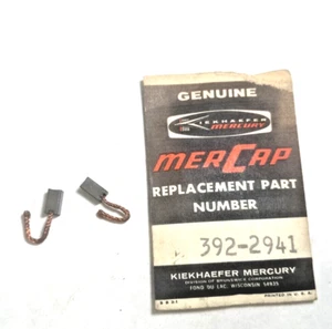 New Mercury OEM 392-2941 Brush Set MerCap P/N 3922941 NOS - Bild 1 von 7