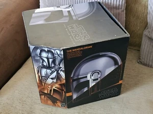 Star Wars The Mandalorian Electronic Helmet Empty Box No Contents Black Series - Picture 1 of 6