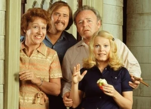 All in the Family Cast Classic TV Show Poster Picture Photo Print 24x36 - Picture 1 of 1