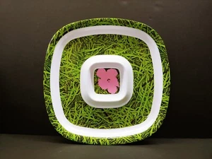 ANDY WARHOL FLOWERS Tray 14"  Rare Appetizer Dip Serving Hors D'oeuvres Precidio - Picture 1 of 7