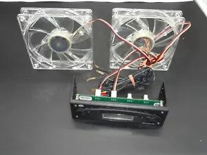 COOLER MASTER AEROGATE FAN KONTROLLER FRONT PANEL MIT COOLER MASTER FAN #GK5522 - Bild 1 von 2