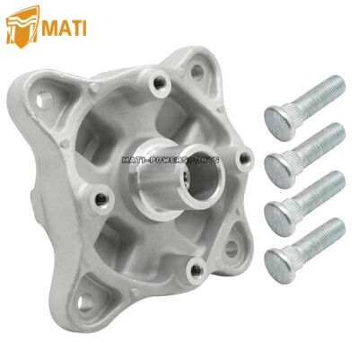 Front Wheel Hub &Studs for Polaris Sportsman 500 800 570 400 450 600 700 ACE ETX - Image 1 of 4