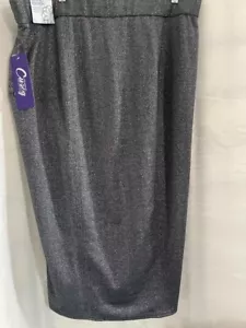 NWT Catherine’s Curvy Collection Silver/Gray Pencil Skirt size 18/20W - Picture 1 of 4
