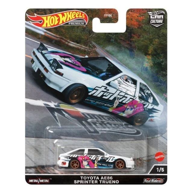 Hot Wheels 2022 Car Culture Mountain Drifters Toyota 1:64 Scale Vehicle (HCJ99)